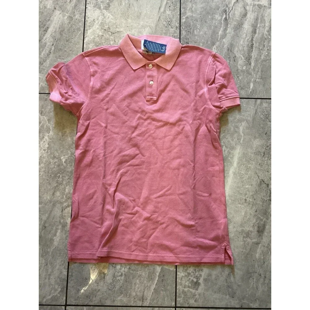 Crewcuts Kids Washed Pique Polo Shirt Boys Light Pink XXL